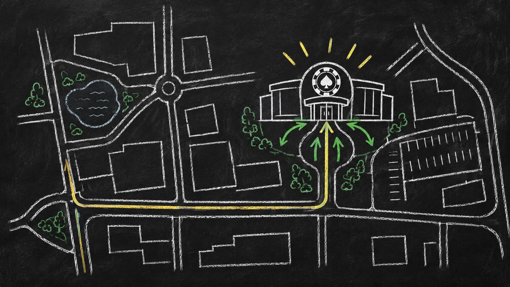 BetMGM sign in security chalk illustration